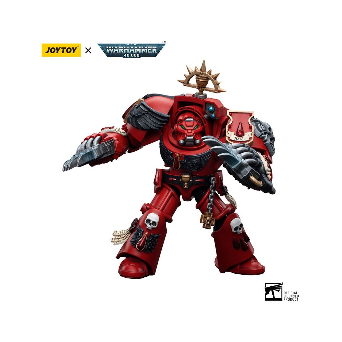 JoyToy Marines Espaciales - Ángeles de Sangre - Terminators de Asalto Hermano Tyborel 1/18 - Warhammer 40K