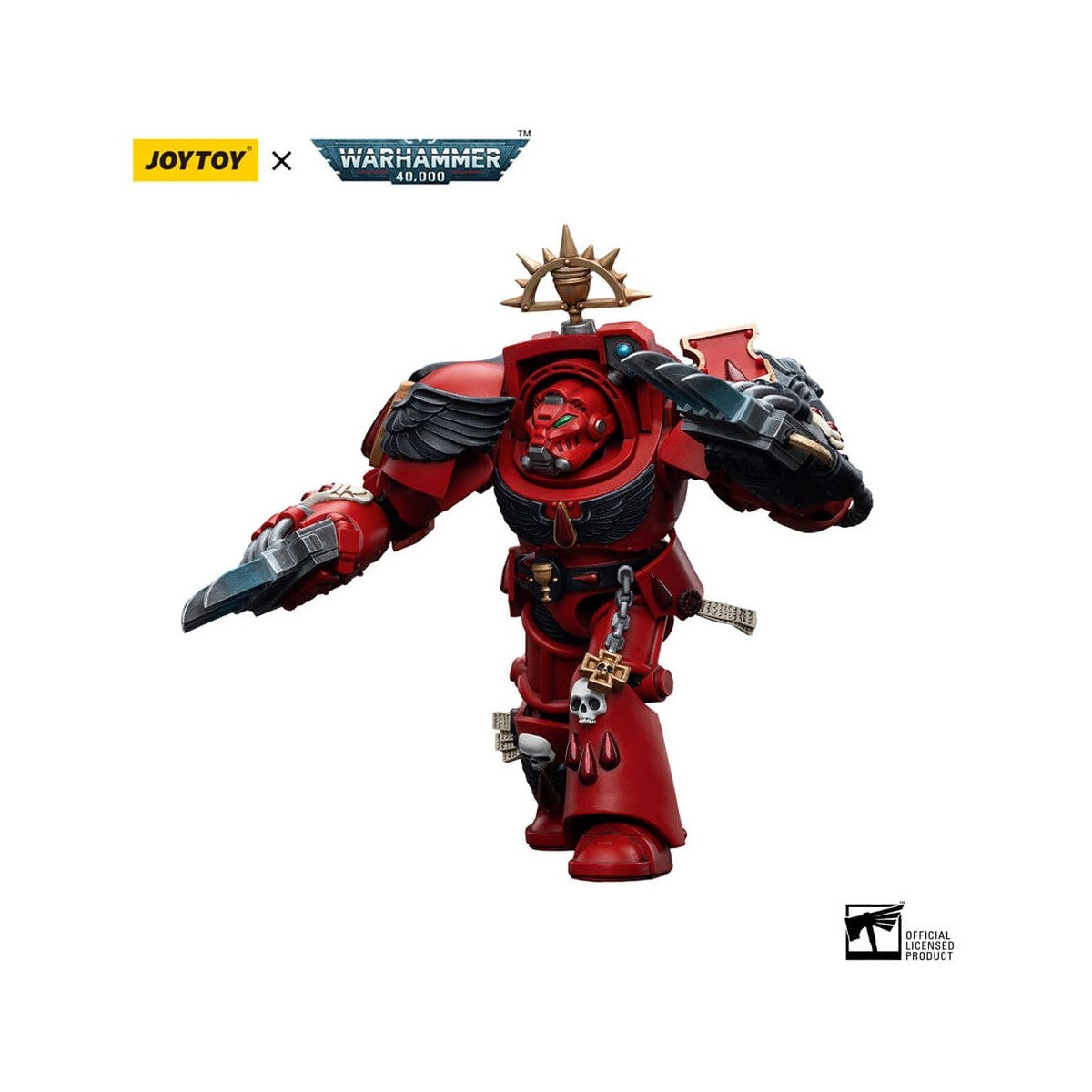 JoyToy Marines Espaciales - Ángeles de Sangre - Terminators de Asalto Hermano Tyborel 1/18 - Warhammer 40K