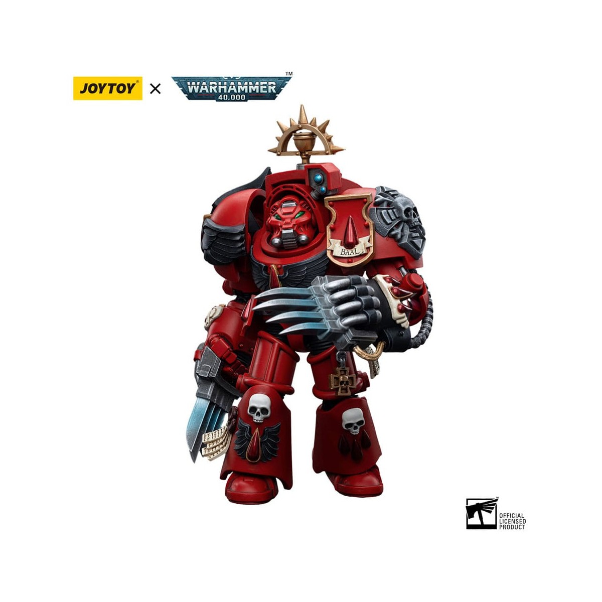 JoyToy Marines Espaciales - Ángeles de Sangre - Terminators de Asalto Hermano Tyborel 1/18 - Warhammer 40K