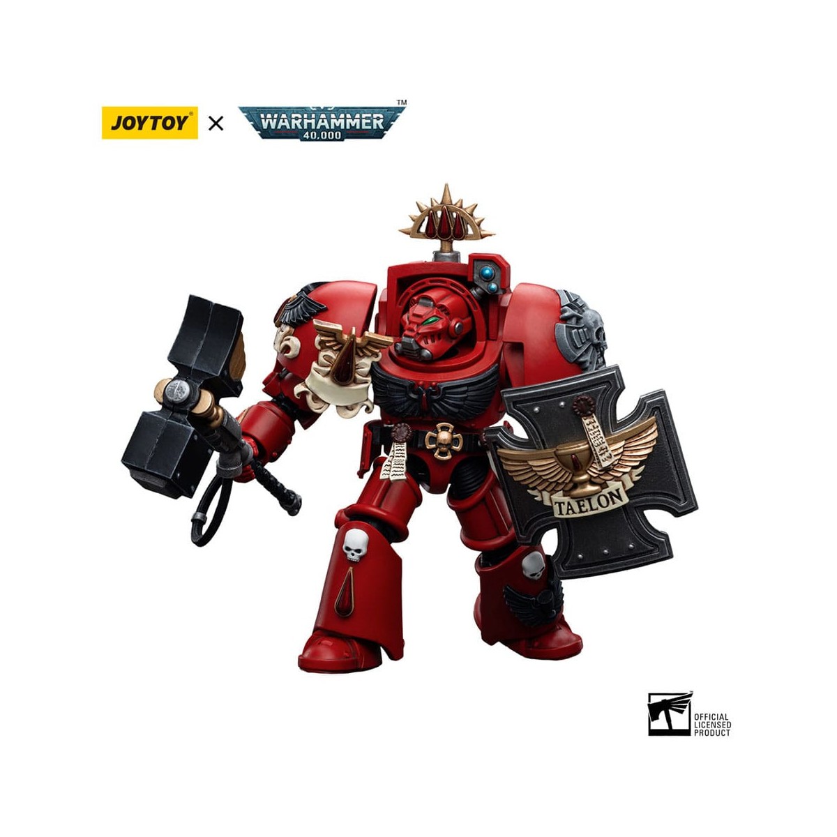 JoyToy Marines Espaciales - Ángeles de Sangre - Terminators de Asalto Hermano Taelon 1/18 - Warhammer 40K