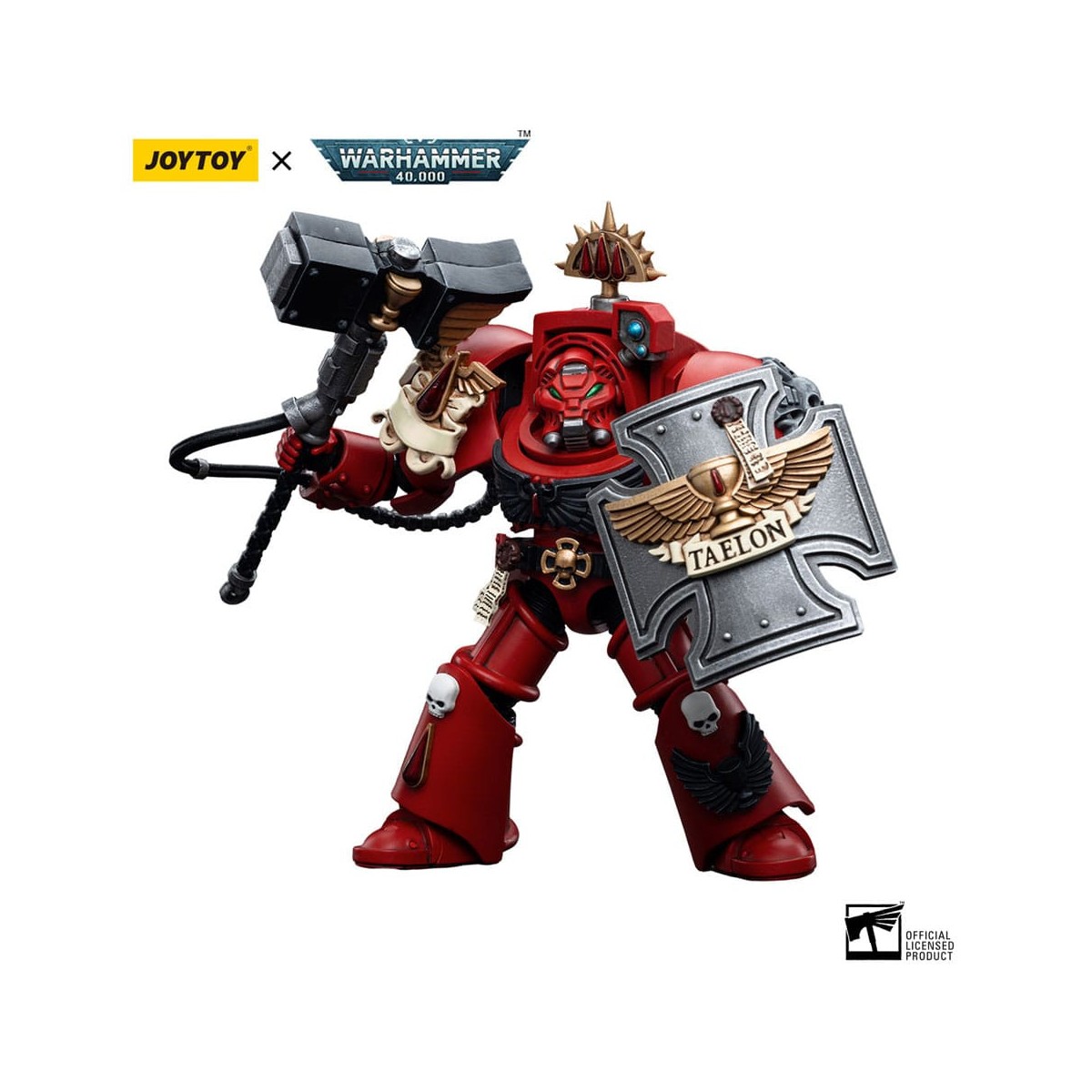 JoyToy Marines Espaciales - Ángeles de Sangre - Terminators de Asalto Hermano Taelon 1/18 - Warhammer 40K