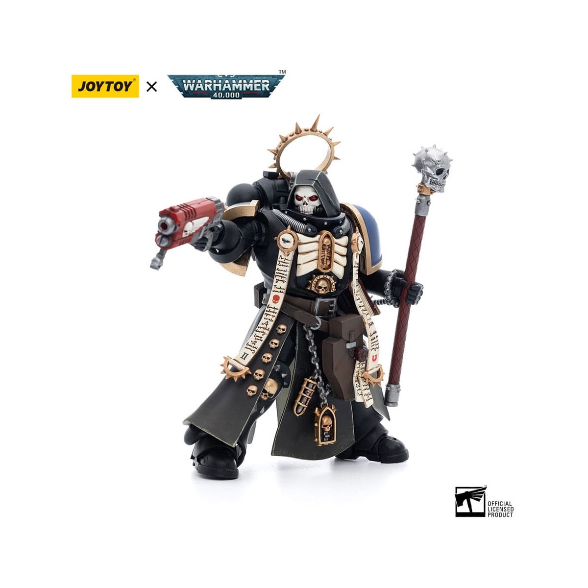 JoyToy - Marines Espaciales - Ultramarines - Primaris Capellán Hermano Varus 1/18 - Warhammer 40K