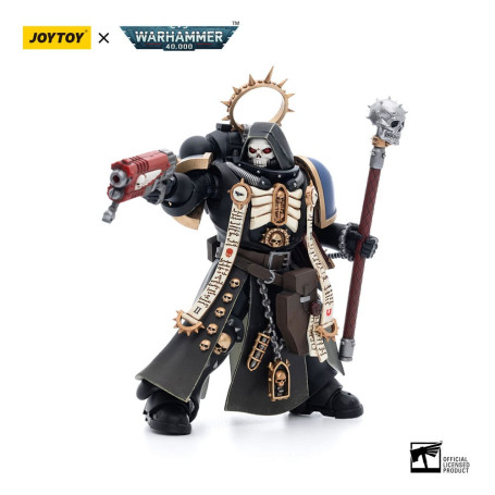 JoyToy - Marines Espaciales - Ultramarines - Primaris Capellán Hermano Varus 1/18 - Warhammer 40K