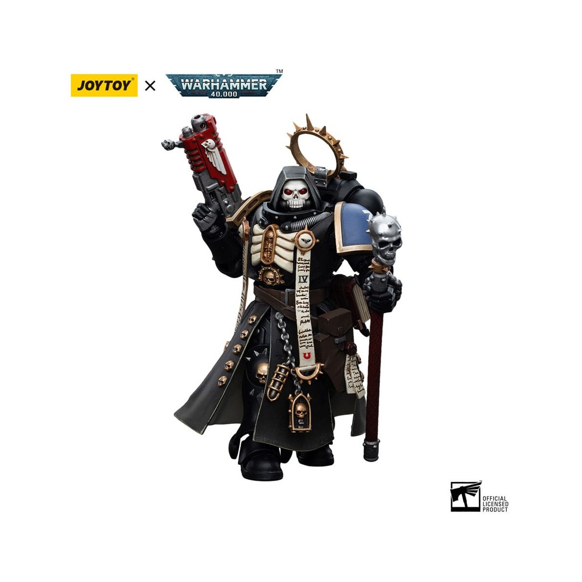 JoyToy - Marines Espaciales - Ultramarines - Primaris Capellán Hermano Varus 1/18 - Warhammer 40K