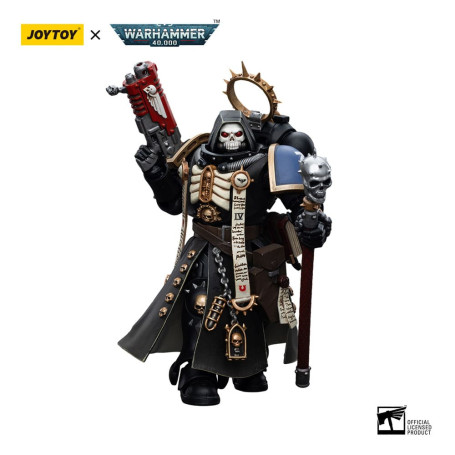 JoyToy - Marines Espaciales - Ultramarines - Primaris Capellán Hermano Varus 1/18 - Warhammer 40K
