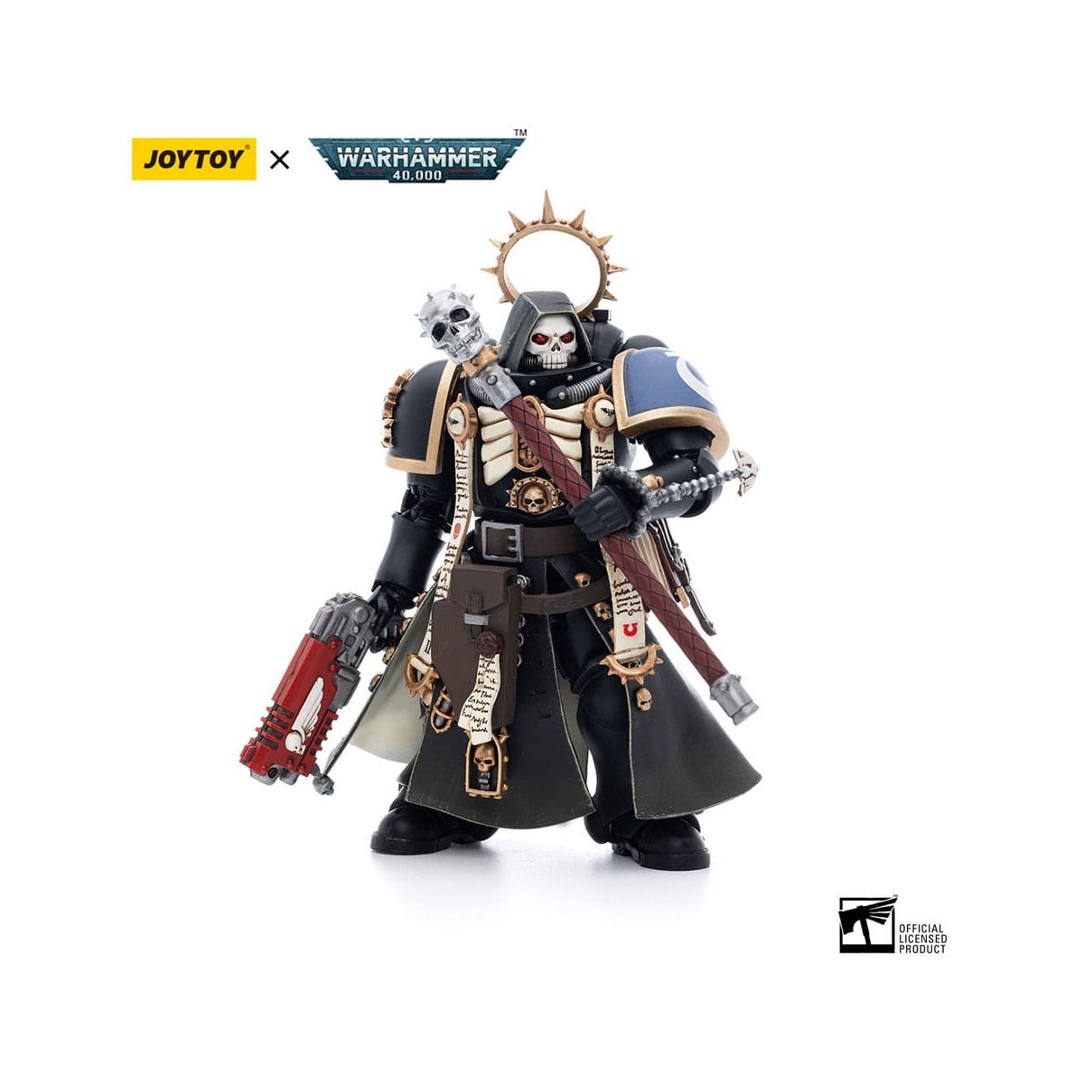 JoyToy - Marines Espaciales - Ultramarines - Primaris Capellán Hermano Varus 1/18 - Warhammer 40K