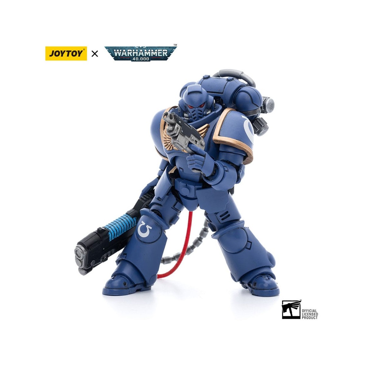 JoyToy - Marines Espaciales - Ultramarines - Primaris Hellblasters Hermano Paxor 1/18 - Warhammer 40K