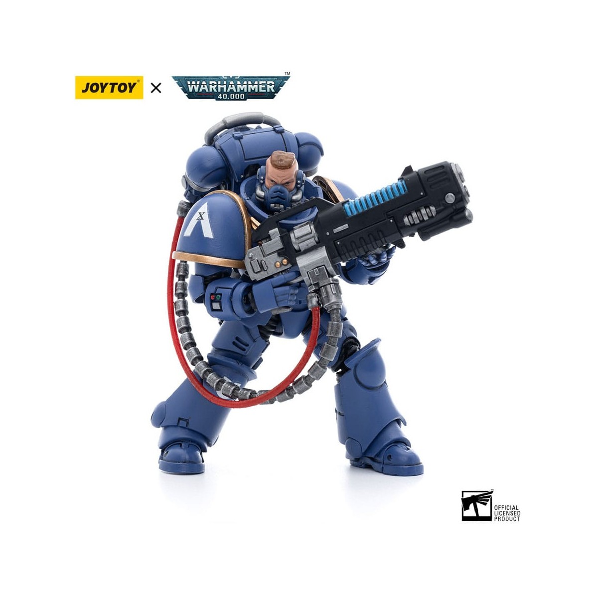 JoyToy - Marines Espaciales - Ultramarines - Primaris Hellblasters Hermano Paxor 1/18 - Warhammer 40K