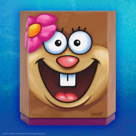 Super 7 - Bob Esponja - Ultimates Mejillas de Arena