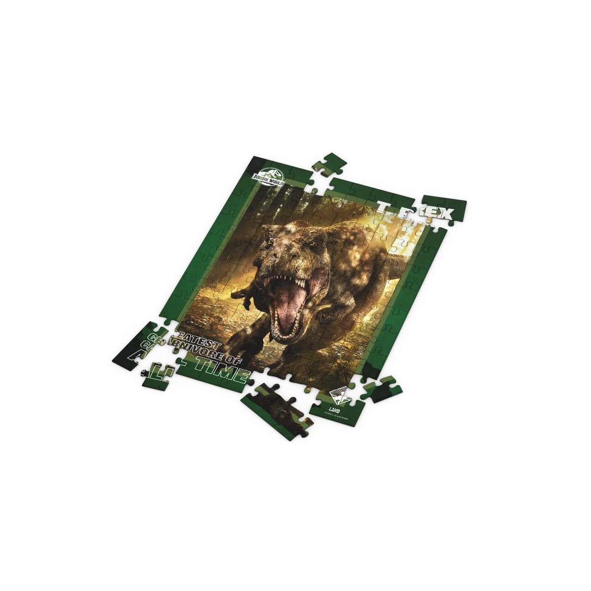 SD Toys - Puzzle Jurassic World efecto 3D - T-Rex 100 piezas