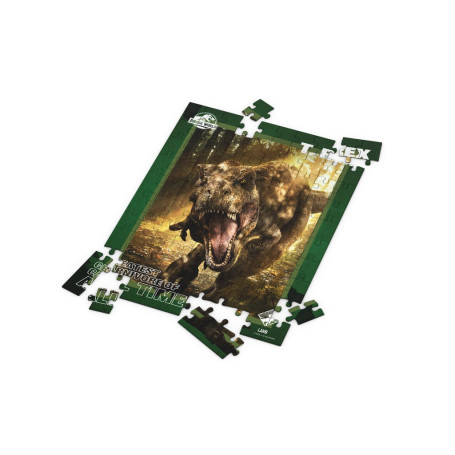 SD Toys - Puzzle Jurassic World efecto 3D - T-Rex 100 piezas
