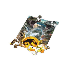 SD Toys - Puzzle Jurassic World efecto 3D - Compo Carnivorous 100 pcs