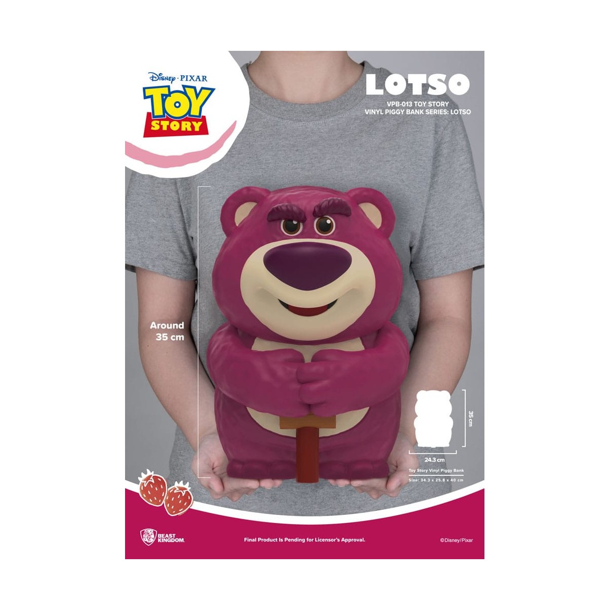 Reino Bestia Toy Story 3 hucha gigante - Lotso