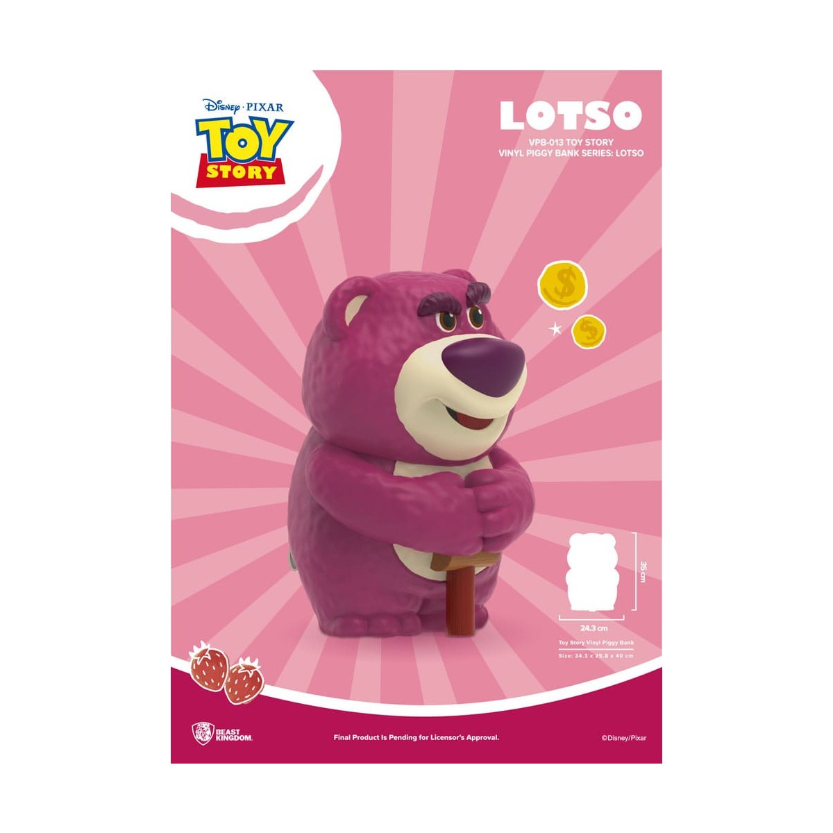 Reino Bestia Toy Story 3 hucha gigante - Lotso