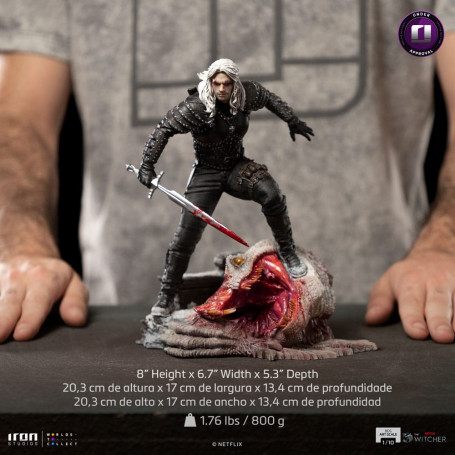 Iron Studios The Witcher - Geralt of Riva BDS Arts Escala 1/10