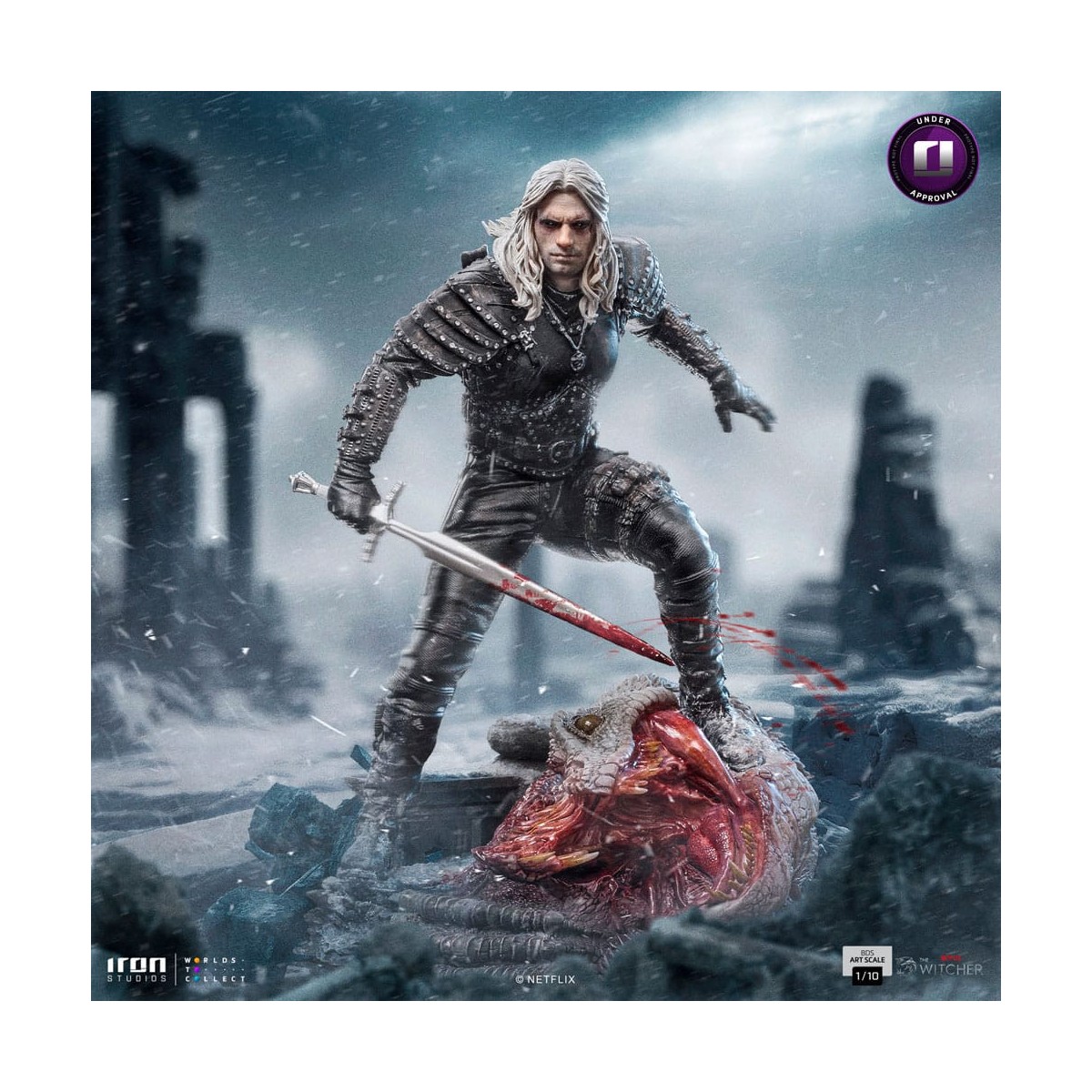 Iron Studios The Witcher - Geralt of Riva BDS Arts Escala 1/10