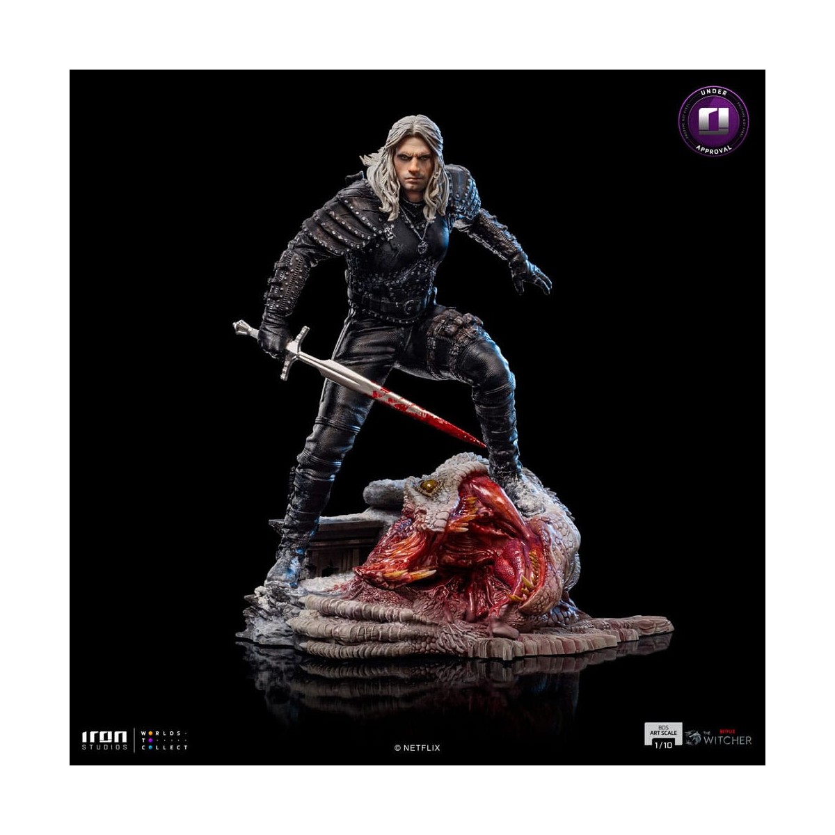 Iron Studios The Witcher - Geralt of Riva BDS Arts Escala 1/10
