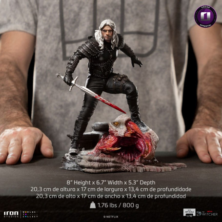 Iron Studios The Witcher - Geralt of Riva BDS Arts Escala 1/10