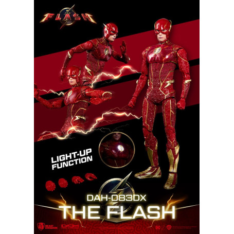 Beast Kingdom - The Flash Deluxe Version - The Flash Movie - figura de acción 1/9 Dynamic Action Heroes