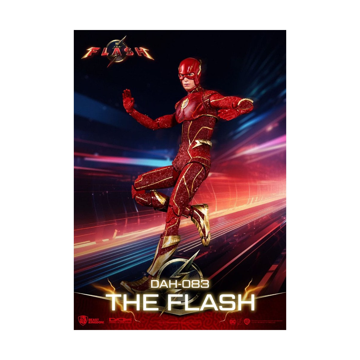 Beast Kingdom - The Flash Deluxe Version - The Flash Movie - figura de acción 1/9 Dynamic Action Heroes