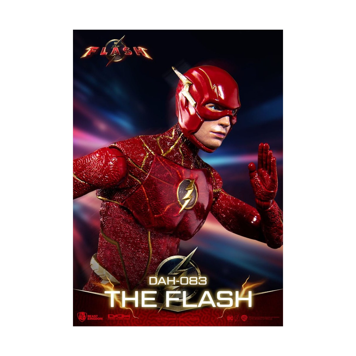 Beast Kingdom - The Flash Deluxe Version - The Flash Movie - figura de acción 1/9 Dynamic Action Heroes