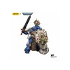 JoyToy - Marines Espaciales - Ultramarines - Capitán Primaris con Escudo Reliquia y Espada de Poder 1/18 - Warhammer 40K