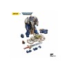JoyToy - Marines Espaciales - Ultramarines - Capitán Primaris con Escudo Reliquia y Espada de Poder 1/18 - Warhammer 40K
