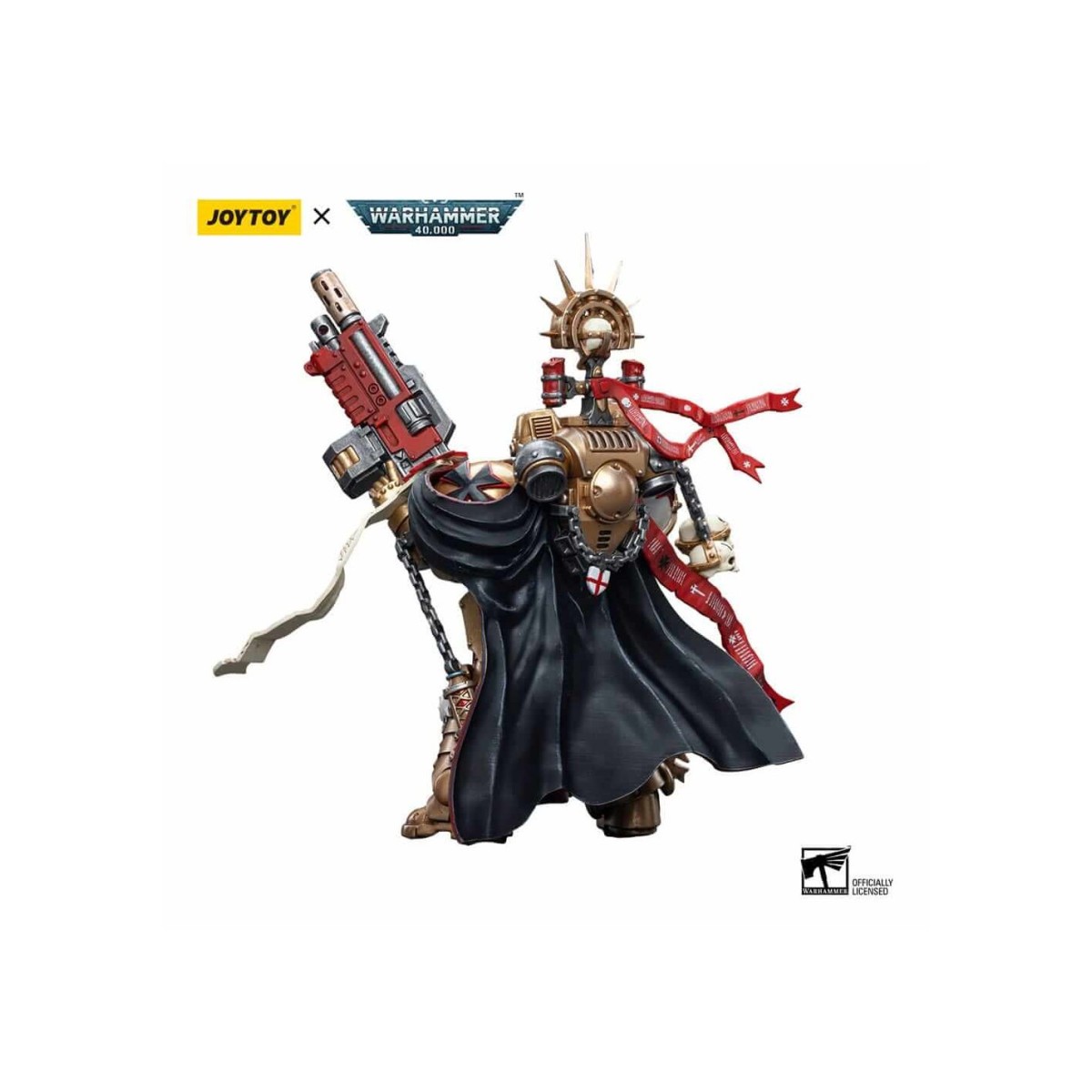 JoyToy Marines Espaciales - Templario Negro - Alto Mariscal Helbrecht 1/18 - Warhammer 40K