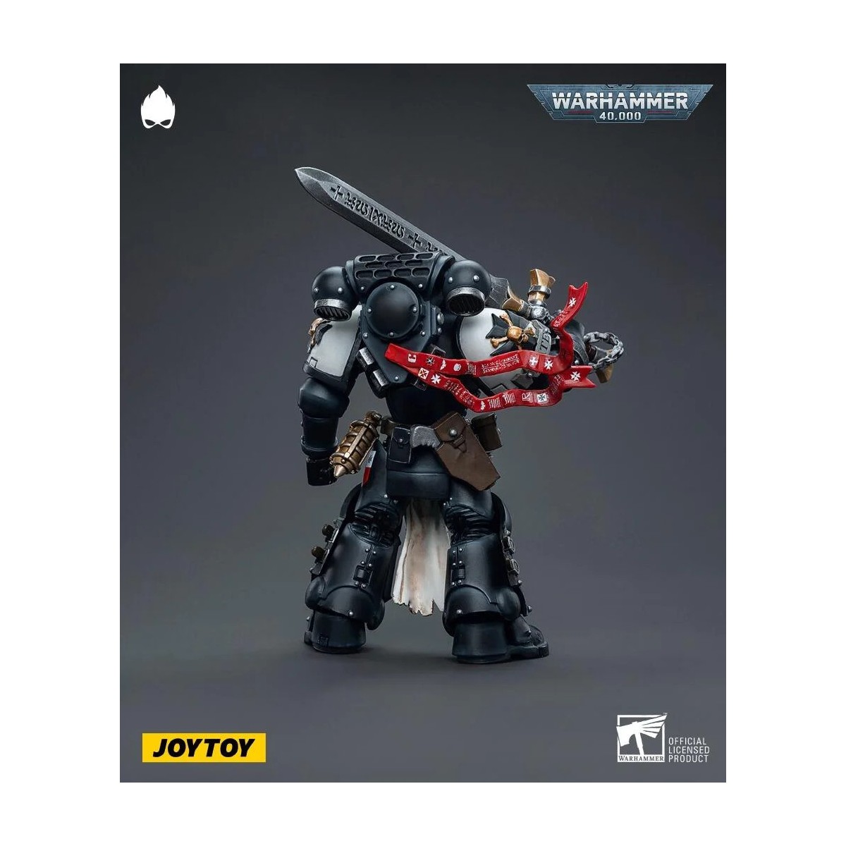 JoyToy Marines Espaciales - Templarios Negros - El Campeón del Emperador La Venganza de Bayard 1/18 - Warhammer 40K