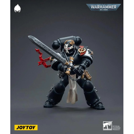 JoyToy Marines Espaciales - Templarios Negros - El Campeón del Emperador La Venganza de Bayard 1/18 - Warhammer 40K
