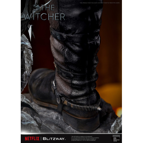 Blitzway - Estatua Geralt of Rivia 1/3 Escala Infinita - The Witcher 