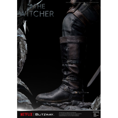 Blitzway - Estatua Geralt of Rivia 1/3 Escala Infinita - The Witcher 