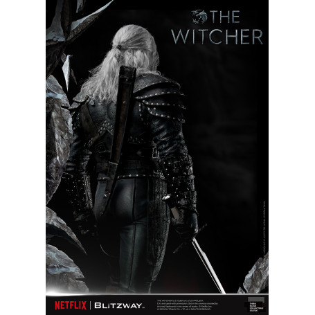 Blitzway - Estatua Geralt of Rivia 1/3 Escala Infinita - The Witcher 