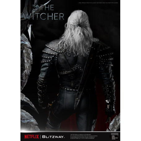 Blitzway - Estatua Geralt of Rivia 1/3 Escala Infinita - The Witcher 