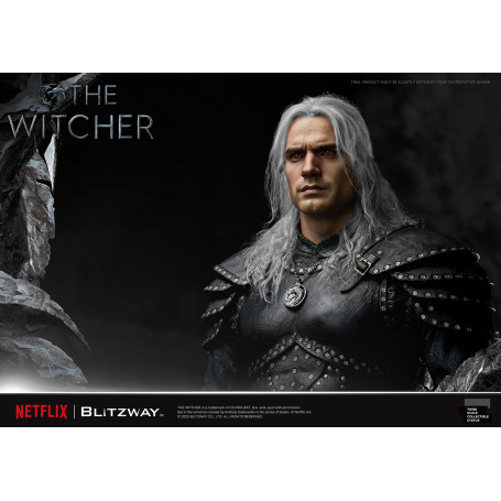 Blitzway - Estatua Geralt of Rivia 1/3 Escala Infinita - The Witcher 