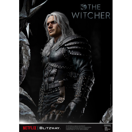 Blitzway - Estatua Geralt of Rivia 1/3 Escala Infinita - The Witcher 