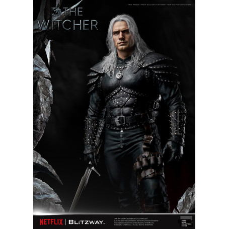Blitzway - Estatua Geralt of Rivia 1/3 Escala Infinita - The Witcher 