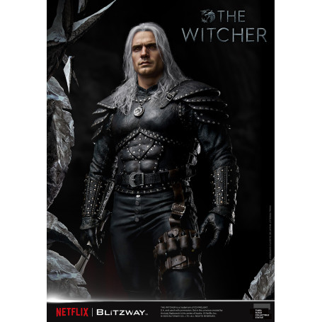 Blitzway - Estatua Geralt of Rivia 1/3 Escala Infinita - The Witcher 