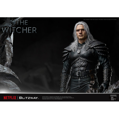 Blitzway - Estatua Geralt of Rivia 1/3 Escala Infinita - The Witcher 