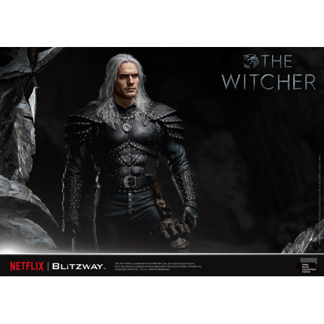 Blitzway - Estatua Geralt of Rivia 1/3 Escala Infinita - The Witcher 
