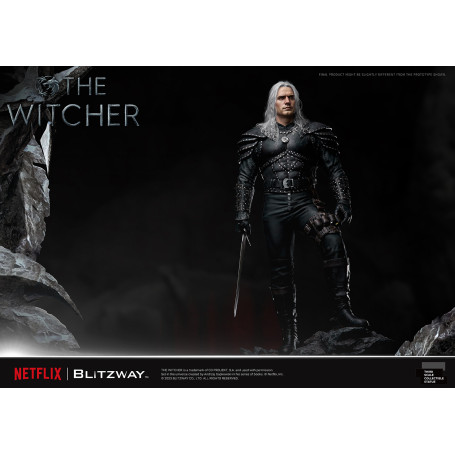 Blitzway - Estatua Geralt of Rivia 1/3 Escala Infinita - The Witcher 