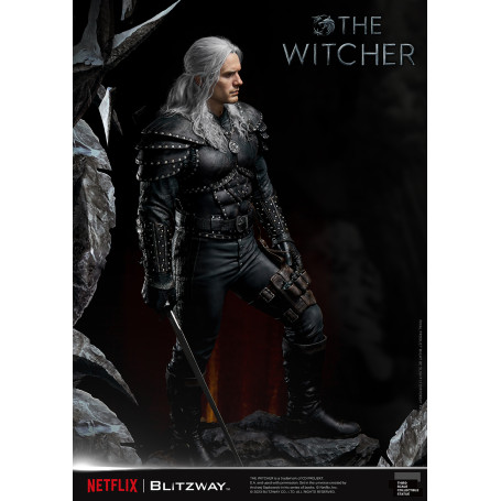 Blitzway - Estatua Geralt of Rivia 1/3 Escala Infinita - The Witcher 