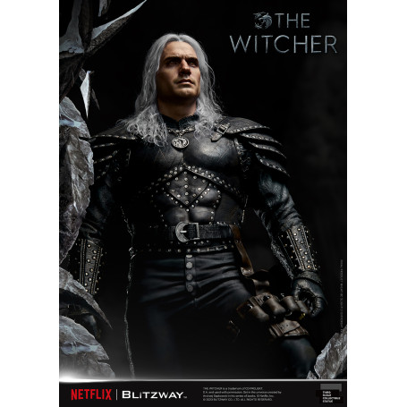 Blitzway - Estatua Geralt of Rivia 1/3 Escala Infinita - The Witcher 