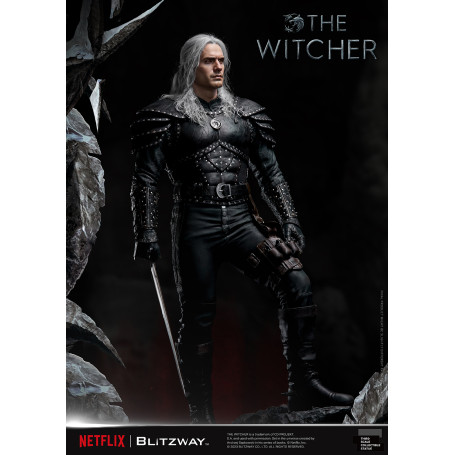 Blitzway - Estatua Geralt of Rivia 1/3 Escala Infinita - The Witcher 