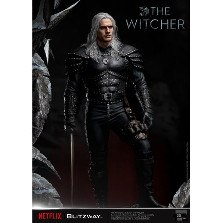 Blitzway - Estatua Geralt of Rivia 1/3 Escala Infinita - The Witcher 