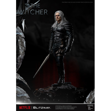 Blitzway - Estatua Geralt of Rivia 1/3 Escala Infinita - The Witcher 