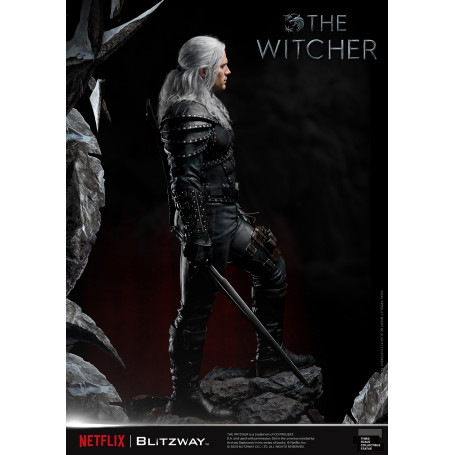 Blitzway - Estatua Geralt of Rivia 1/3 Escala Infinita - The Witcher 