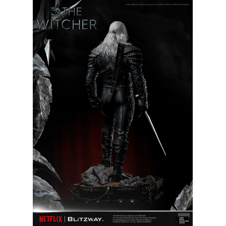 Blitzway - Estatua Geralt of Rivia 1/3 Escala Infinita - The Witcher 