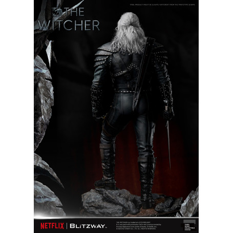 Blitzway - Estatua Geralt of Rivia 1/3 Escala Infinita - The Witcher 