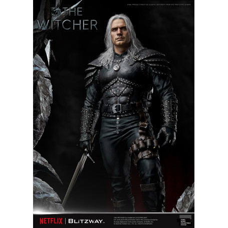 Blitzway - Estatua Geralt of Rivia 1/3 Escala Infinita - The Witcher 